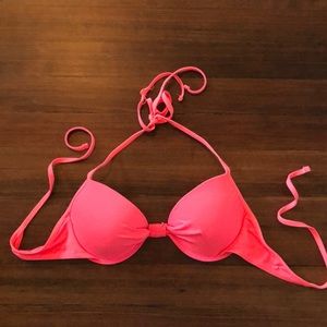 Coral Bikini Top